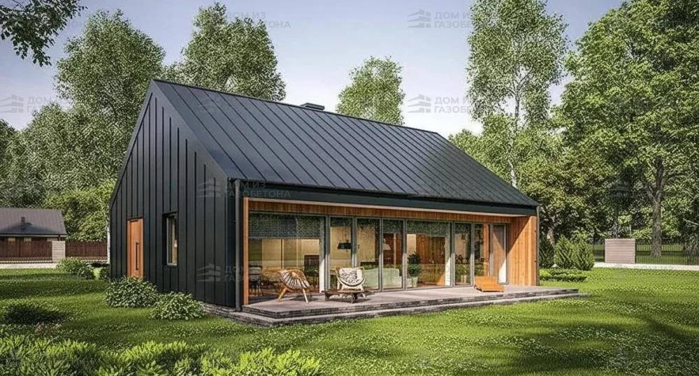 Проект Двухэтажный дом 12 на 9, 123 м2